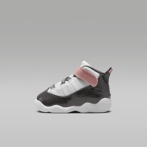 Nike Jordan 6 Rings Baby/Toddler взуття White