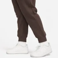 Nike Sportswear Phoenix Fleece женская С высокой Талией Joggers (большие размеры) цвет коричневый