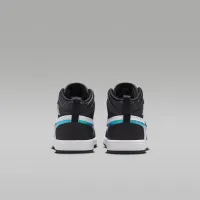 Nike Jordan 1 Mid SE Little дитячі Кросівки колір чорний