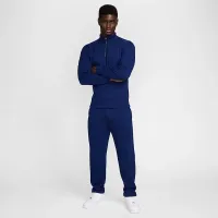 Nike Wool Classics Open-Hem Fleece Pants синий