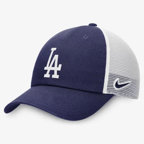 Los Angeles Dodgers Everцвет зеленый Club мужские Nike MLB Trucker Adjustable Hat синий