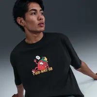 Nike SB Max90 Skate футболка колір чорний