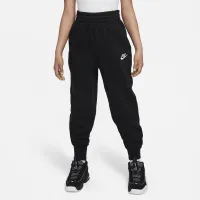 Nike Sportswear Club Fleece Big детские (Girls') С высокой Талией Fitted Pants цвет черный