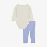 Nike Baby (3-9M) Doodle Dreamer Bodysuit and лосіни комплект колір фіолетовий