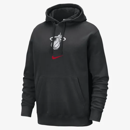 Miami Heat Club Fleece City Edition чоловічі Nike NBA Pullover Толстовка з капюшоном колір чорний