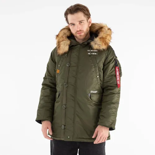 Куртка Alpha Industries N3B Airborne 188141257 - зелена
