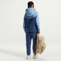 Nike Sportswear Tech Fleece Big детские Full-Zip Толстовка с капюшоном синий