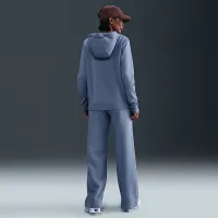 Nike Sportswear Club Fleece женская Mid-Rise Wide-Leg Sweatpants синий