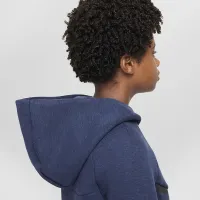 Nike Sportswear Tech Fleece Big дитячі Full-Zip Толстовка з капюшоном блакитний