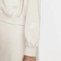 Nike Sportswear Club Fleece жіноча оверсайз Cropped Толстовка з капюшоном колір сірий