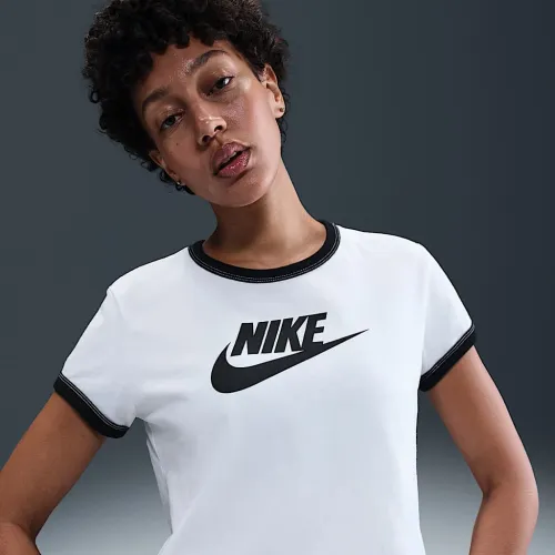 Nike Sportswear жіноча Short-Sleeve Ringer футболка колір білий