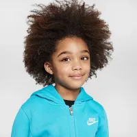 Nike Full-Zip Club комплект Toddler 2-Piece Толстовка з капюшоном комплект колір зелений