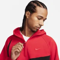 Nike Swoosh чоловічі 1/2-Zip Fleece Толстовка з капюшоном колір червоний