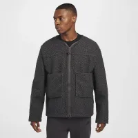 Nike Tech чоловічі High-Pile Fleece Куртка колір сірий