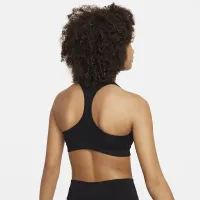 Nike Swoosh Big детские (Girls') Sports Bra цвет черный