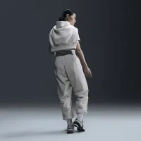 Nike Sportswear Essential женская Mid-Rise оверсайз Woven Joggers цвет коричневый
