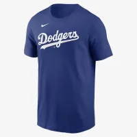 Los Angeles Dodgers Fuse Wordmark чоловічі Nike MLB футболка блакитний
