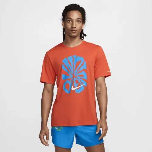 Nike Rise 365 Run Energy чоловічі Dri-FIT Short-Sleeve Running Top Orange