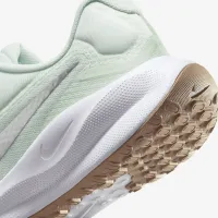 Nike Revolution 7 женская Road Running Кроссовки (Extra Wide) цвет зеленый