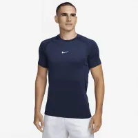 Nike Pro мужские Dri-FIT Slim Short-Sleeve Top синий