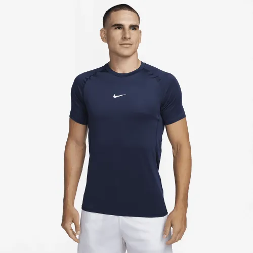 Nike Pro чоловічі Dri-FIT Slim Short-Sleeve Top блакитний