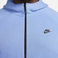Nike Sportswear Tech Fleece Windrunner чоловічі Full-Zip Толстовка з капюшоном блакитний