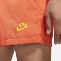 Nike Sportswear мужские Woven Flow шорты Orange