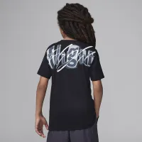 Nike Jordan Big детские Flight Team футболка цвет черный