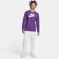 Nike Sportswear мужские Long-Sleeve футболка цвет фиолетовый