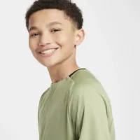Nike Multi Big дитячі (для хлопчиків) Dri-FIT тренувальні Top колір зелений