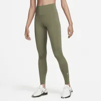 Nike One женская High-Rise лосины цвет зеленый