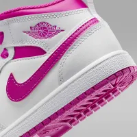 Nike Jordan 1 Mid Little дитячі Кросівки колір сірий