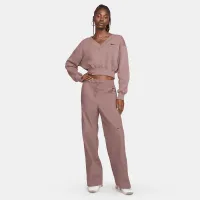 Nike Sportswear Essentials женская Woven High-Rise Pants цвет фиолетовый