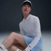 Nike Victory женская Dri-FIT Long-Sleeve Polo цвет белый