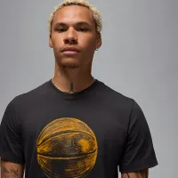 Nike Jordan мужские футболка цвет черный