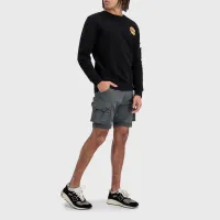 Кофта/футболка Alpha Industries NASA Davinci 13630303 -  Черная
