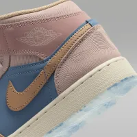 Nike Air Jordan 1 Mid Sneaker School Big детские Кроссовки синий