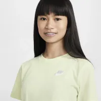 Nike Sportswear Big детские футболка цвет зеленый