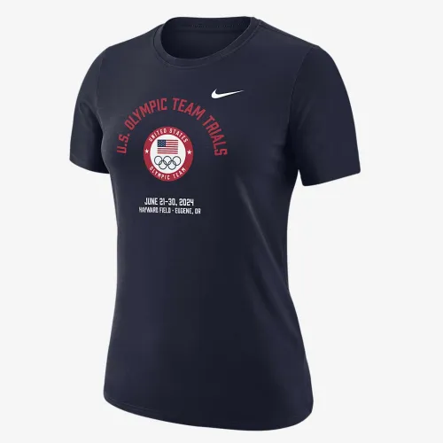 USA Legend жіноча Nike Running футболка колір сірий