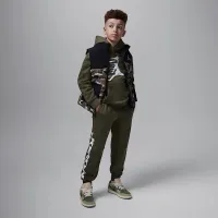 Nike Jordan MJ Flight MVP Big дитячі Fleece Pants колір зелений