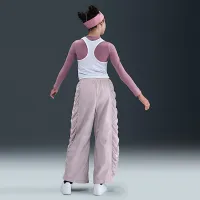 Nike Sportswear Girls' Woven Pants колір фіолетовий