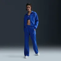 Nike Sportswear Windrunner женская Slim Mid-Rise Knit Pants синий