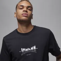Nike Jordan Sport чоловічі Graphic футболка колір чорний