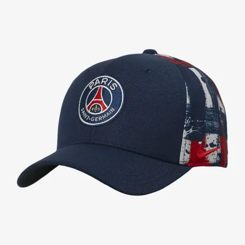 Paris Saint-Germain SwooshFlex Nike Soccer Trucker Cap синий
