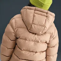 Nike Sportswear All Day Play Big детские Therma-FIT Loose-Fit Puffer Куртка цвет коричневый