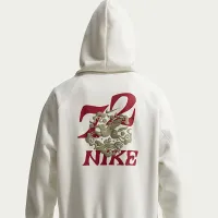 Nike Sportswear LNY чоловічі Fleece Толстовка з капюшоном колір білий