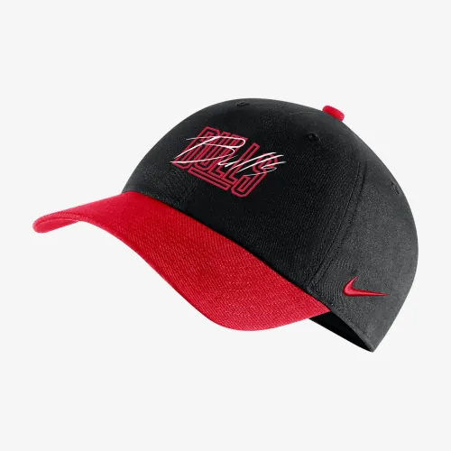 Chicago Bulls Heritage86 Nike NBA Adjustable Hat цвет черный