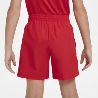Nike Multi Big детские (для мальчиков) Dri-FIT тренировочные шорты цвет красный