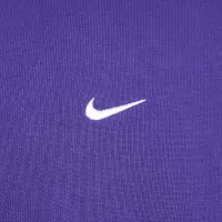 Nike Solo Swoosh чоловічі Fleece Crew колір фіолетовий