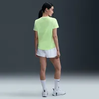 Nike One Classic жіноча Dri-FIT Short-Sleeve Top Yellow